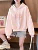 2025 Korean Style Women's Hooded Sweatshirt: Loose, Thin, Short-Length with Drawstrings