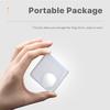 Компактное клейкое зеркало для телефона с металлическими пластинами для селфи, совместимое с iPhone Samsung Photo