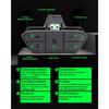 Адаптер стереогарнитуры для контроллера Xbox One и Xbox Series X|S, адаптер для наушников, регулировка громкости, микрофона, баланса звука (Голосовой чат и игровой звук)
