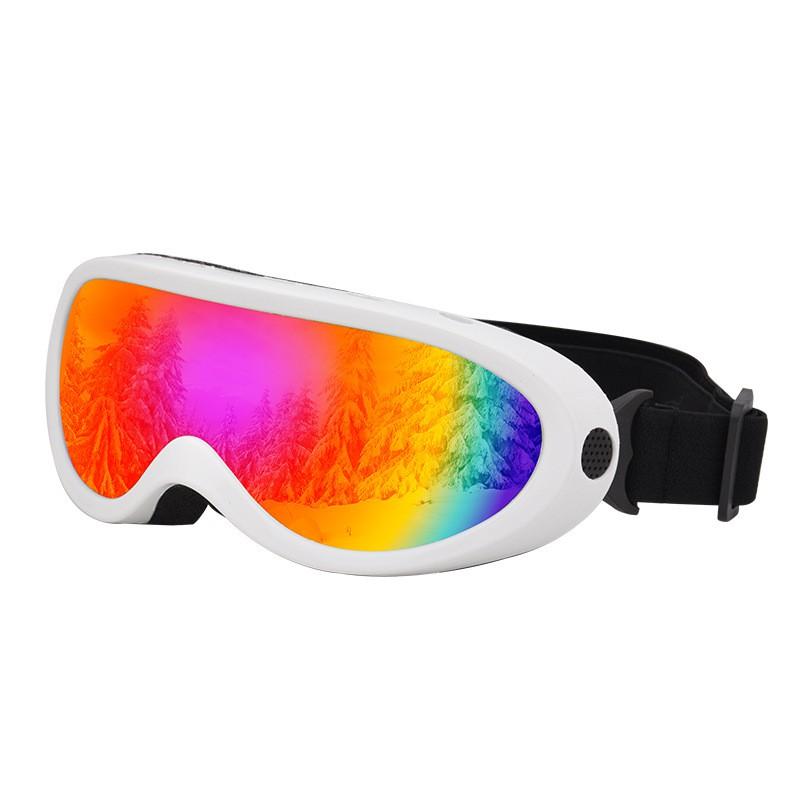 Single Layer Ski Goggles Adults Kids Windproof Snow Sports Eyewear Unisex Protective Glasses
