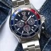 Orient Mako SOLAR PANDA Solar Panda Made In Japan Domestic Warranty Navy [ORIENT] Manufacturer's RN-TX0201L Men's