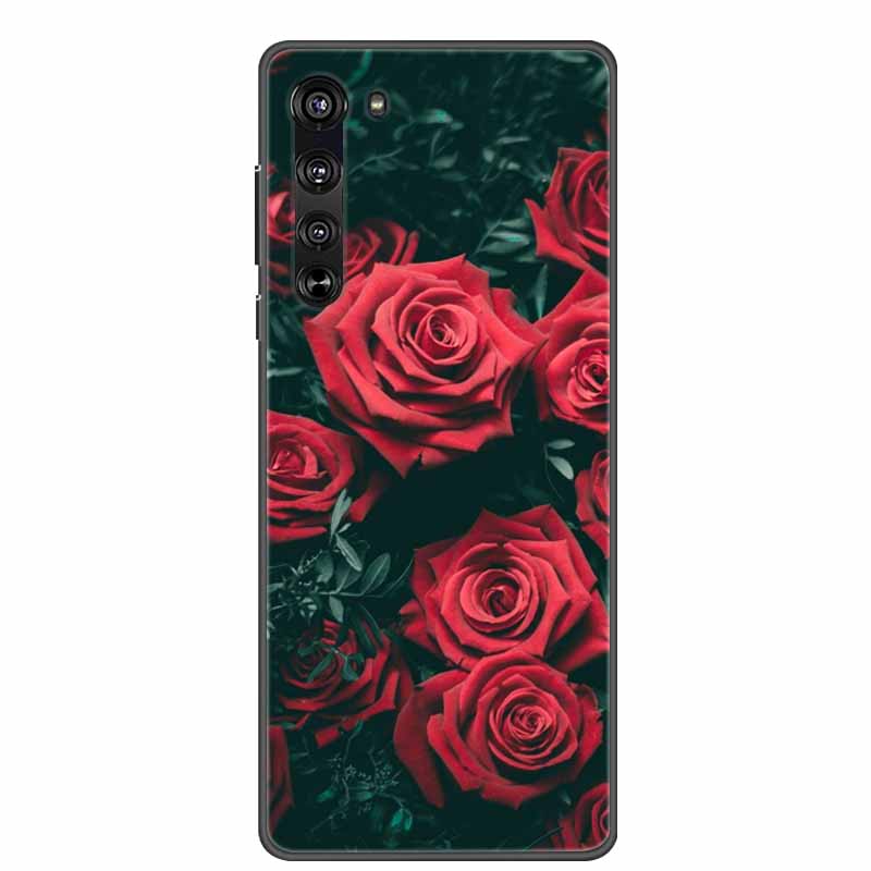 Чехол для Motorola Edge 2020 Животные Силиконовый Мягкий ТПУ Чехол для Телефона Для Moto Edge 5G Funda XT2063-2 Ударопрочный Волк Новый Capa