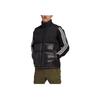 adidas Мужской стеганый жилет-пуховик с воротником-стойкой, обычного кроя, с наполнителем из пуха, черный HL9185