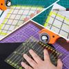 MIUSIE 1 шт./набор квадратная акриловая тканевая линейка для пэчворка, шитья, квилтинга, измерительная линейка, инструменты для резки, масштабирования, рисования
