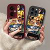 Чехол с принтом мультфильма Наруто, модный, гибкий, мягкий, силиконовый, TPU, чехол на всю заднюю панель для iPhone Samsung