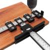 Cabinet Hardware Jig Tool Adjustable Locator Wood Drilling Dowelling Guide For Doors Drawer Handles Knobs Installation