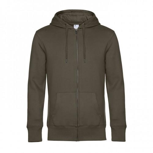B&C Mens King Zipped Hoodie