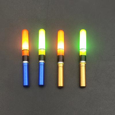 2Pcs Light Stick Lightstick Работа со светодиодным световым поплавком Ночная рыбалка поплавок