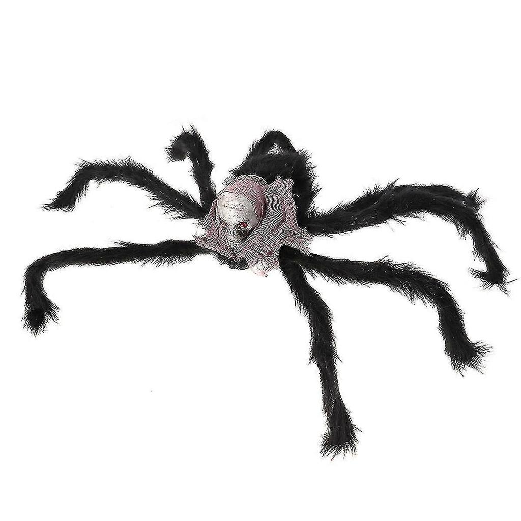 Halloween Spider Styling Skull Ornament Haunted House And Bar Festival Party Decoration Prop Decal For Bedroom Living Room(skeleton Spider)