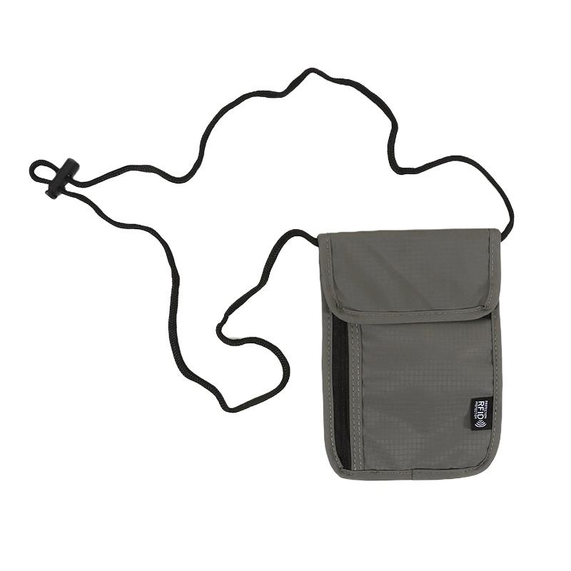 Водонепроницаемая нейлоновая сумка для хранения с RFID для путешествий Сумка для документов Паспорта Кошелек на шею Кошелек Деньги Карты Паспортная сумка