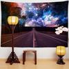 Туманность Пейзаж Космический Гобелен Настенный Гобелен Хиппи Тапиз Небесная Звезда Абстрактная Стена Общежития Фоновая Ткань