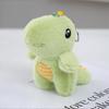 12Cm Cartoon Product Cute Standing Dinosaur Plush Keychain Backpack Hanger Grasping Machine Cartoon Doll Toys For Christmas