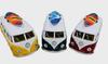 Kinsmart 1/32 Scale Diecast Car (Kinsmart) 1962 Volkswagen Bus Love & Peace with Surfboard, Yellow