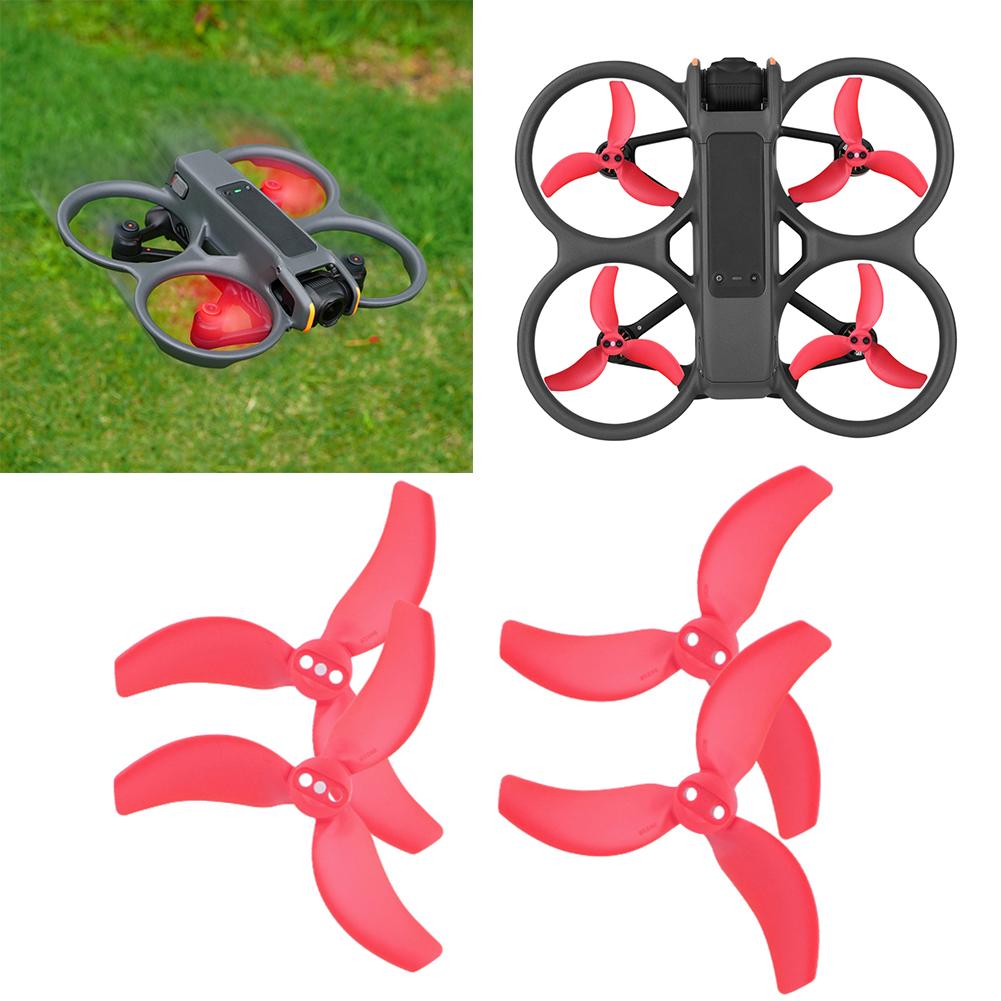 2/4 Pairs Propellers with Screw&Screwdriver Drone Propeller Drone Propeller Blade Kit for DJI Avata 2 Drone Accessories