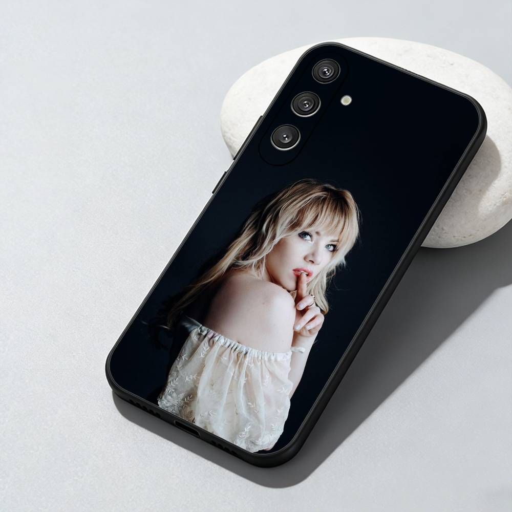 Чехол для телефона Singer C-Carly R-Rae R-Repsen для Samsung Galaxy A73, A72, A71, A70, A52, A51 Другие Мягкий Черный Чехол