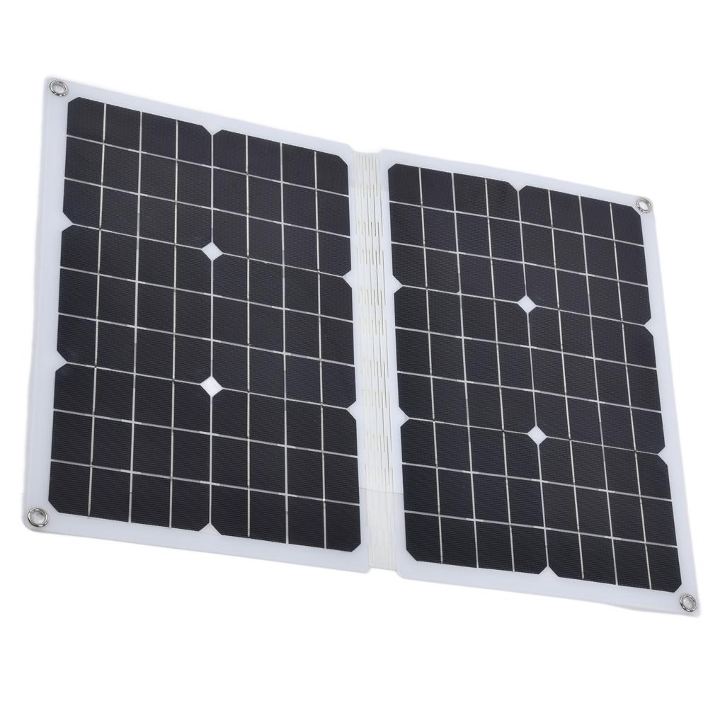 40 Вт 18 В солнечная зарядная панель высокоэффективное складное гибкое солнечное зарядное устройство с USB-кабелем