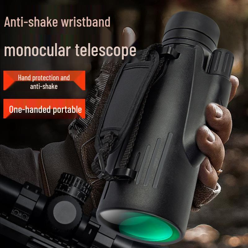12x50 HD Monocular: High Magnification, Stable Imaging, Large Aperture for Outdoor Spotting