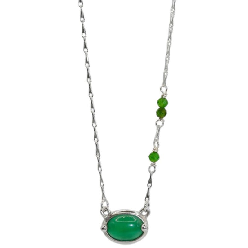 LIMILIMI raindrop N04 green agate