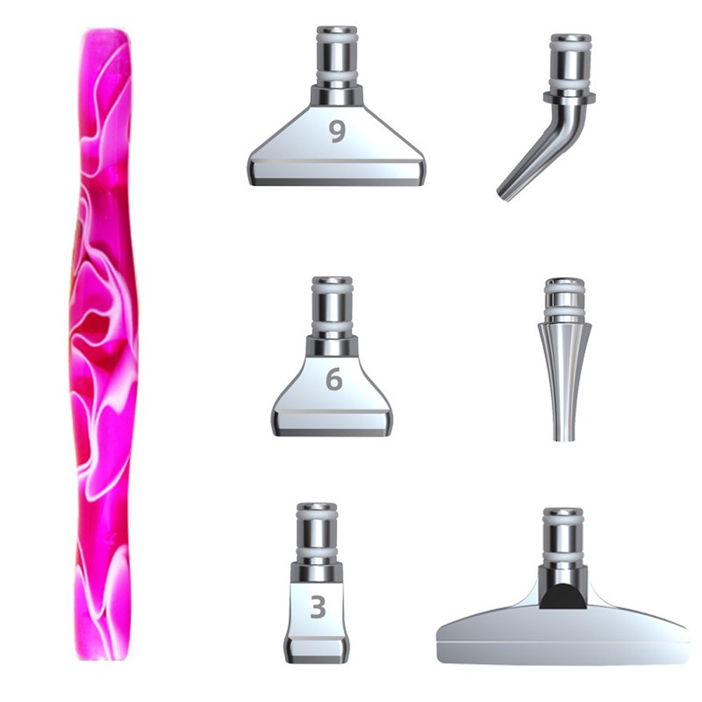 Вышивка крестиком, алмазная ручка для рисования из смолы, сменные головки для ручек из сплава, точечная дрель, ручка с несколькими россыпями