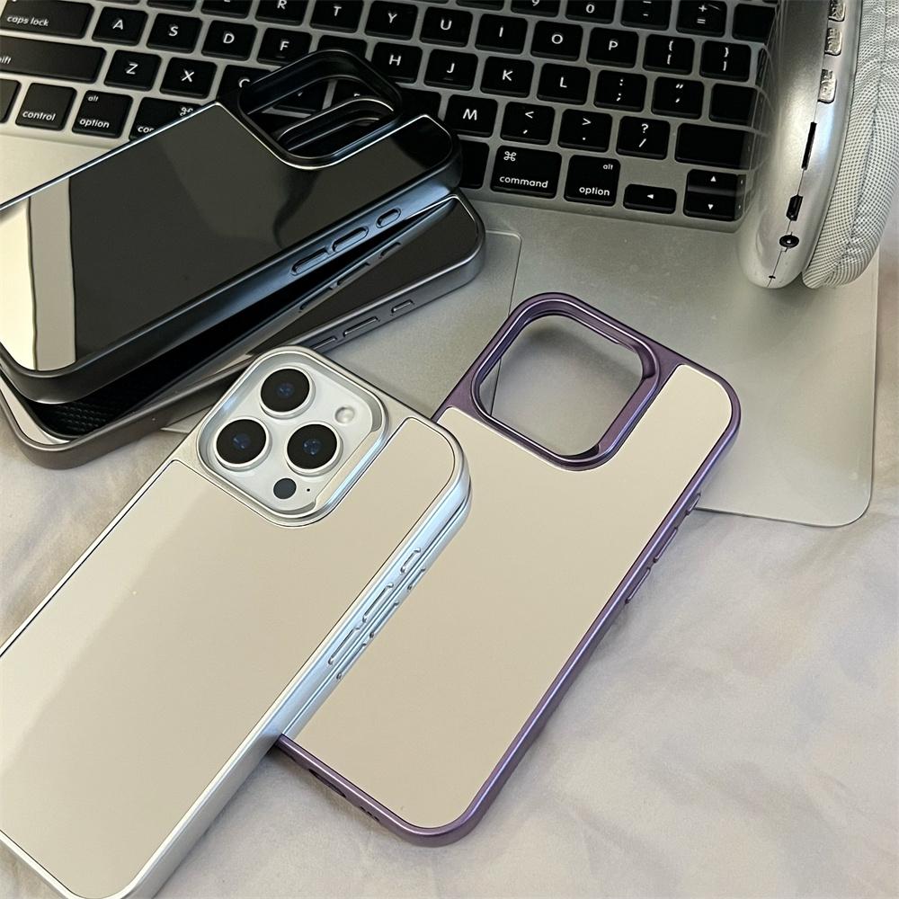 Mirror Make Up Acrylic Phone Case for For Iphone 16 1 14 13 Pro Max 11 12 Ultra Slim Shockproof Thin Cover for For Iphone 16Pro
