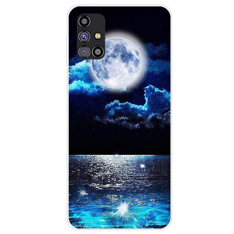 Чехол для телефона Samsung M31s Мягкий силиконовый чехол TPU для Samsung Galaxy M31s Чехол M31 SM 31S GalaxyM31 Бампер Coque