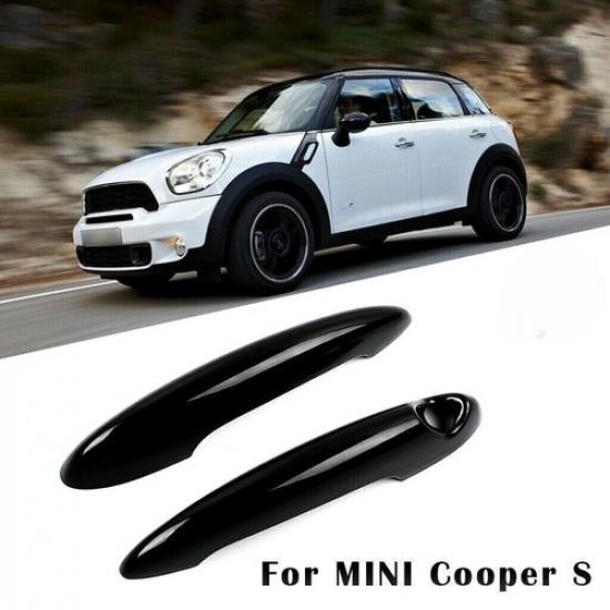 Car Door Handle Cover Pair For MINI Cooper S R50 R53 R56 R57 R58 R59 Gloss