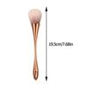 2pcs Rose Gold Professional Makeup Brush, Loose Powder Blush Brush, London Brush, Beginner's Daily Touch-up and Beauty Tool