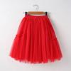 Girl's Half Body Fluffy Skirt Sweet Half Body Skirt Parent-child Colorful Skirt Performance Skirt