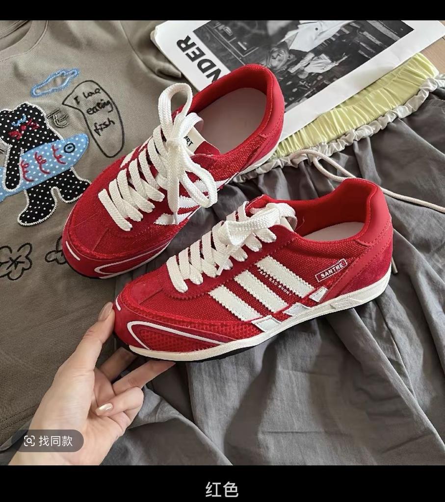 Дышащие сетчатые немецкие тренировочные туфли в балетном стиле, женские, новинка 2025 года, удобные и легкие, на мягкой подошве, спортивные и для отдыха, обувь Forrest Gump