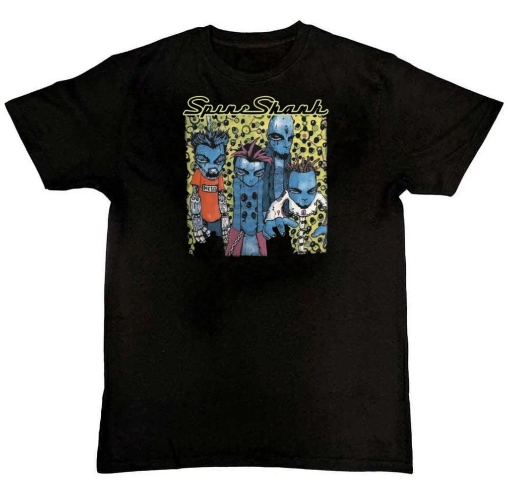 Rare Spineshank Band Music Tour Graphic Print Unisex T-Shirt S M L XL 2 3 4 XL
