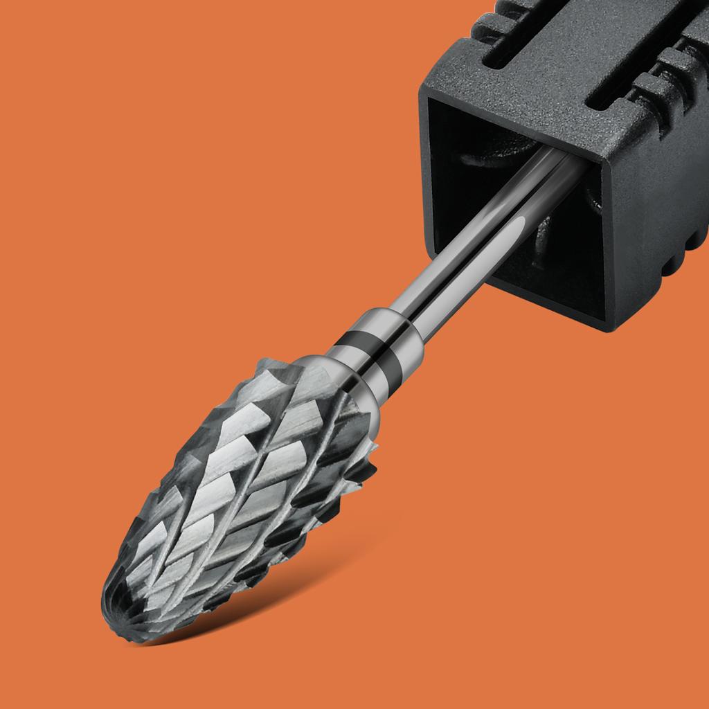 Твердосплавные вольфрамовые насадки для ногтей, фрезы, электрические сверла для ногтей, инструменты для очистки кутикулы для педикюра, маникюрные буферы, дрель