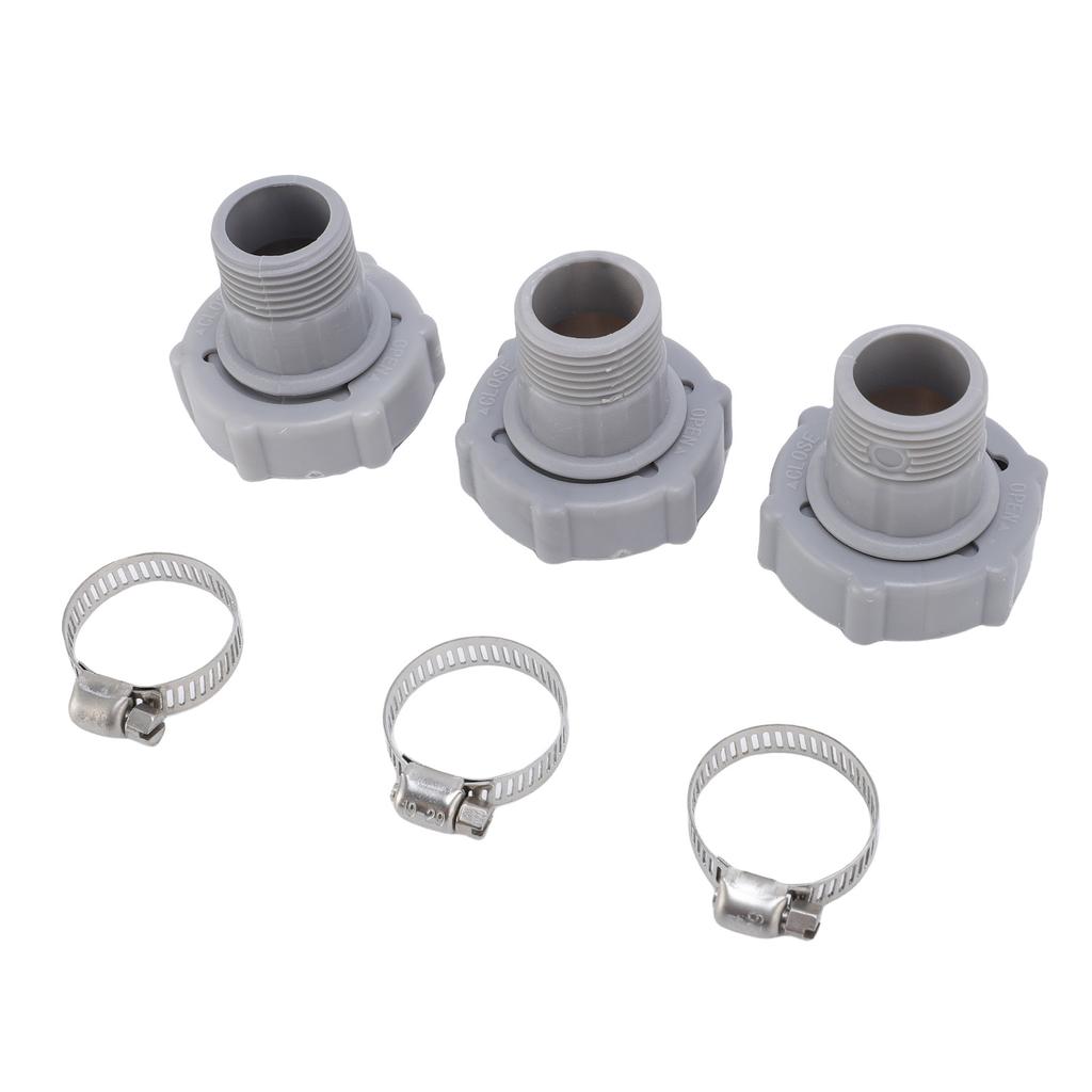 Swimming Pool Drain Adapter ABS Pool Drainage Pipe Joint for 1.5 Inch Water Pipe P6A1420 P6D1420