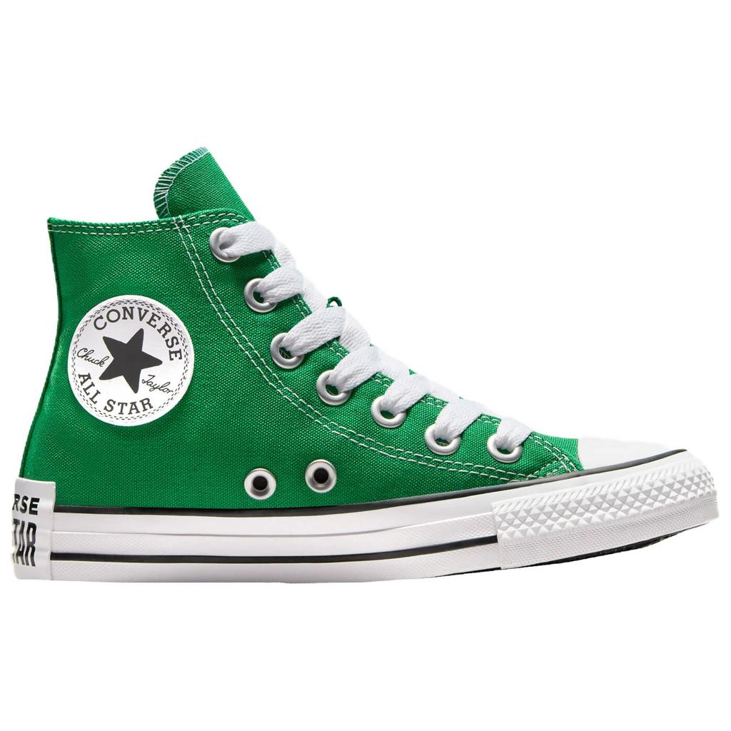 Converse Chuck Taylor All Star High GS Sketch - Green Kids Sneakers White Black A11525F
