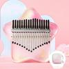 Transparent Kalimba Mini Fingers Piano 17/21 Keys Keyboard Instruments Gift Thumbs Piano Leisure and Entertainment