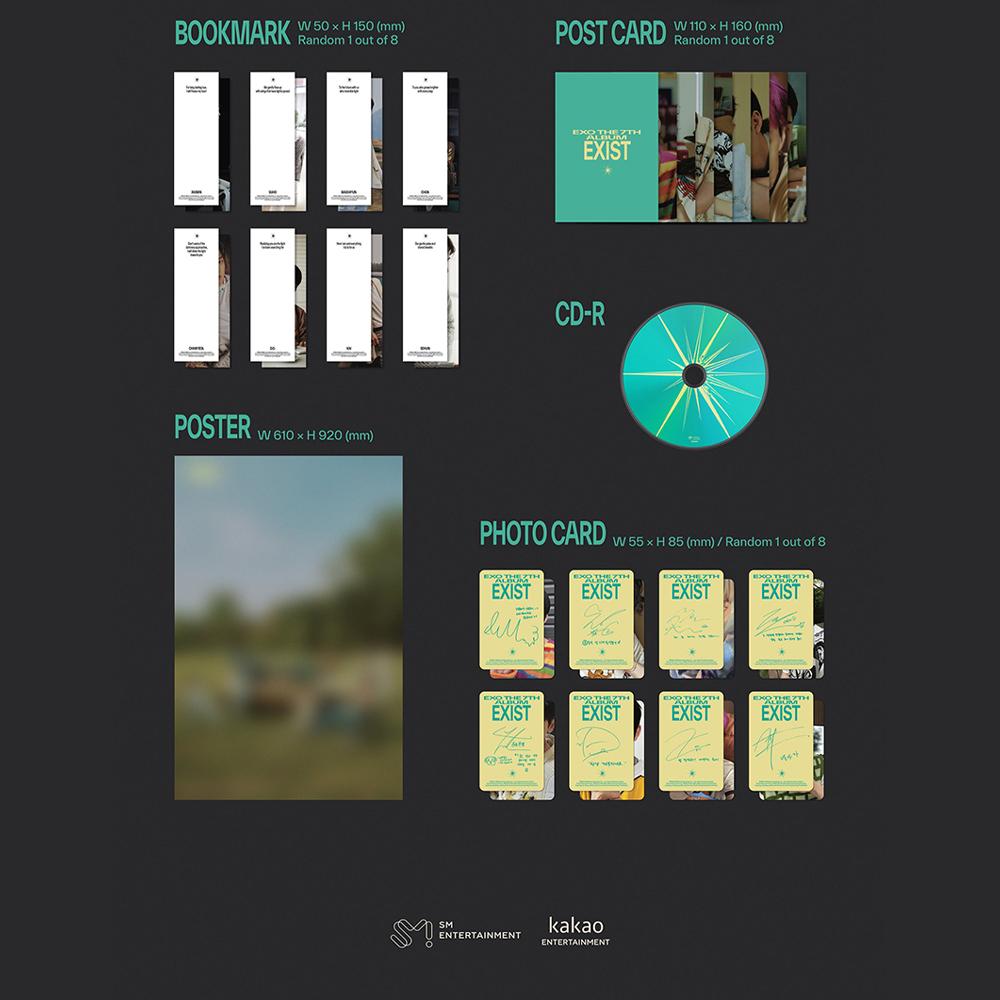EXO СУЩЕСТВОВАТЬ (Фотокнига Вер.) Вкл.. KPOP MERCH POB