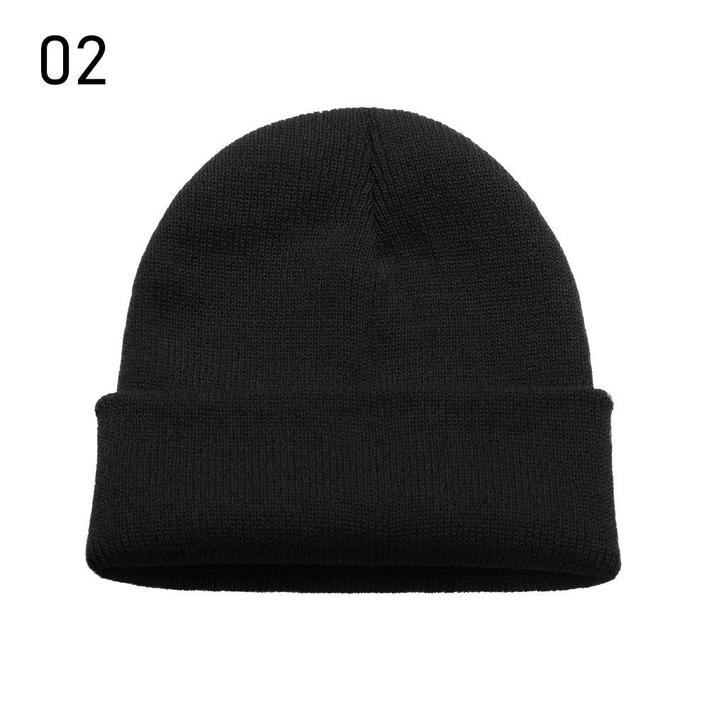 Ladies Casual Cap Woman/Men Female Beanie Caps Winter Autumn Hats Knitted Beanies Warmer Bonnet
