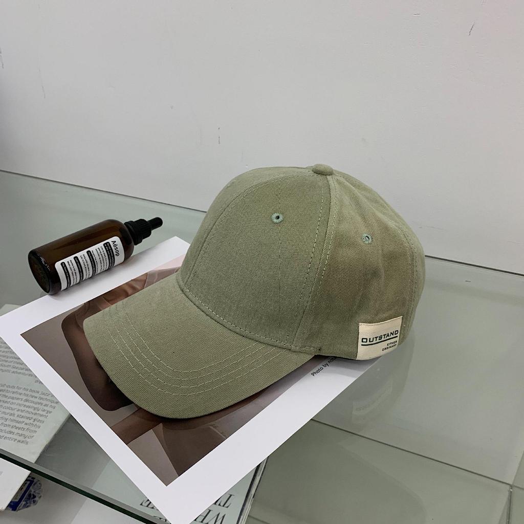 Модная корейская бейсболка в стиле ретро для женщин и мужчин - мягкая кепка от солнца на весну/лето