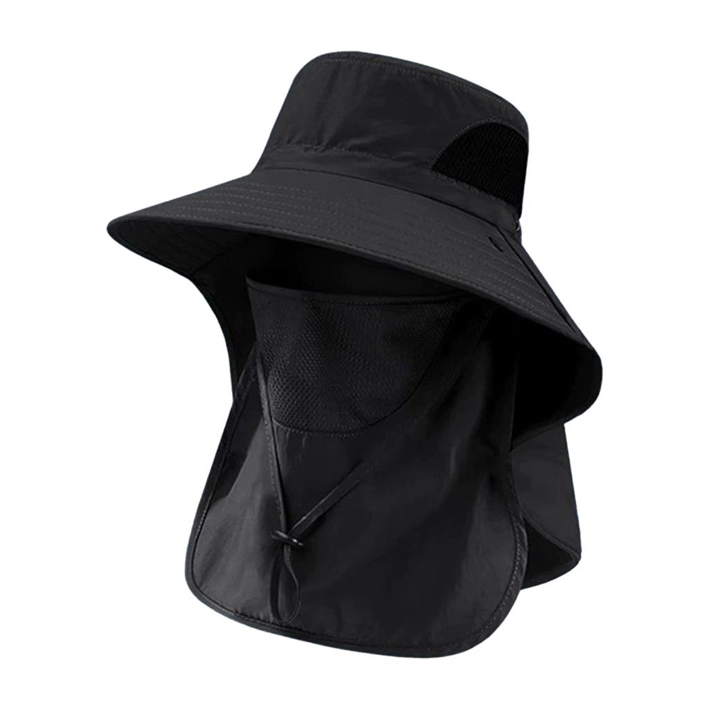 Sun Protection Hat with Neck Cover Cool Beach Hat Travel Brim Summer UV Hats for Summer Beach Fishing Hiking