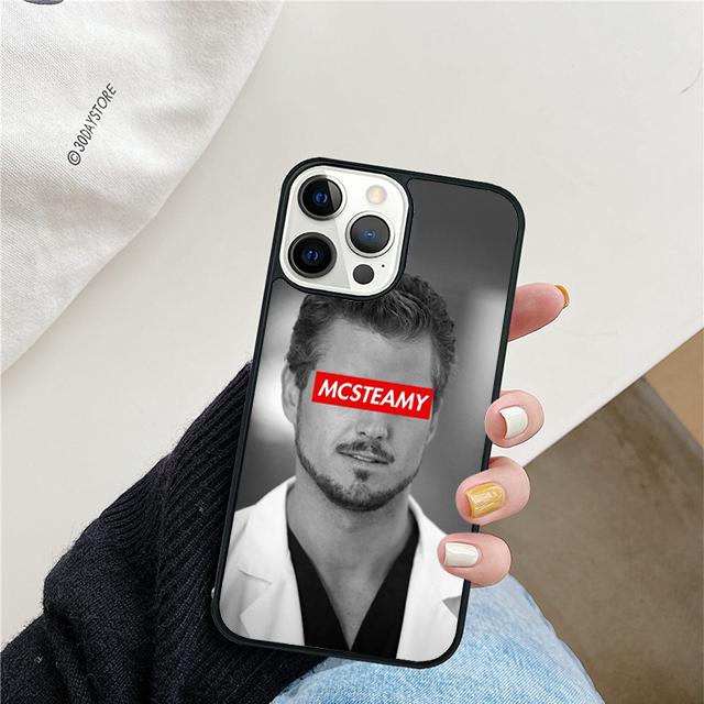 Анатомия Грейс McSteamy Сердечко Марк Слоан Чехол для телефона Для iPhone 17 Air 16 15 11 13 14 Pro Max 12 Plus Max XR