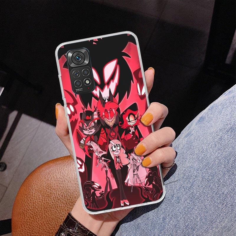 H-Hazbin Hotel Ангел Пыль Чехол для Телефона для Чехла для Телефона для Xiaomi Redmi Note 15 14 14S 13 Pro Plus 12 12S 11S 11E 10S 10 11T 5G Uni