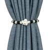 Модная и высококачественная магнитная пряжка для штор Angel. Нет необходимости сверлить отверстия. Нет необходимости устанавливать ремни для штор.