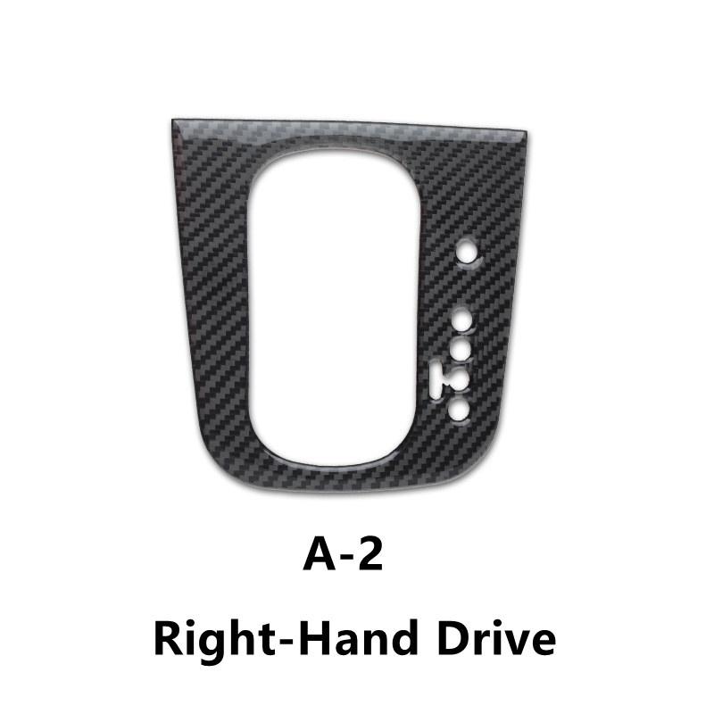 Carbon Fiber Car Interior Decoration Stickers Car Styling For Volkswagen VW Golf 6 Center Console Cover Trim Inner