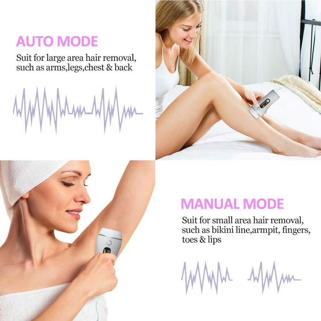 12V Белый Профессиональный 990000 Лазерный Эпилятор Безболезненная IPL Система Удаления Волос для Женщин Бикини Лицо Тело Перманентный Прибор для Удаления Волос