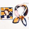 Silk Silk Small Square Scarf for Women Tying Hair Decoration