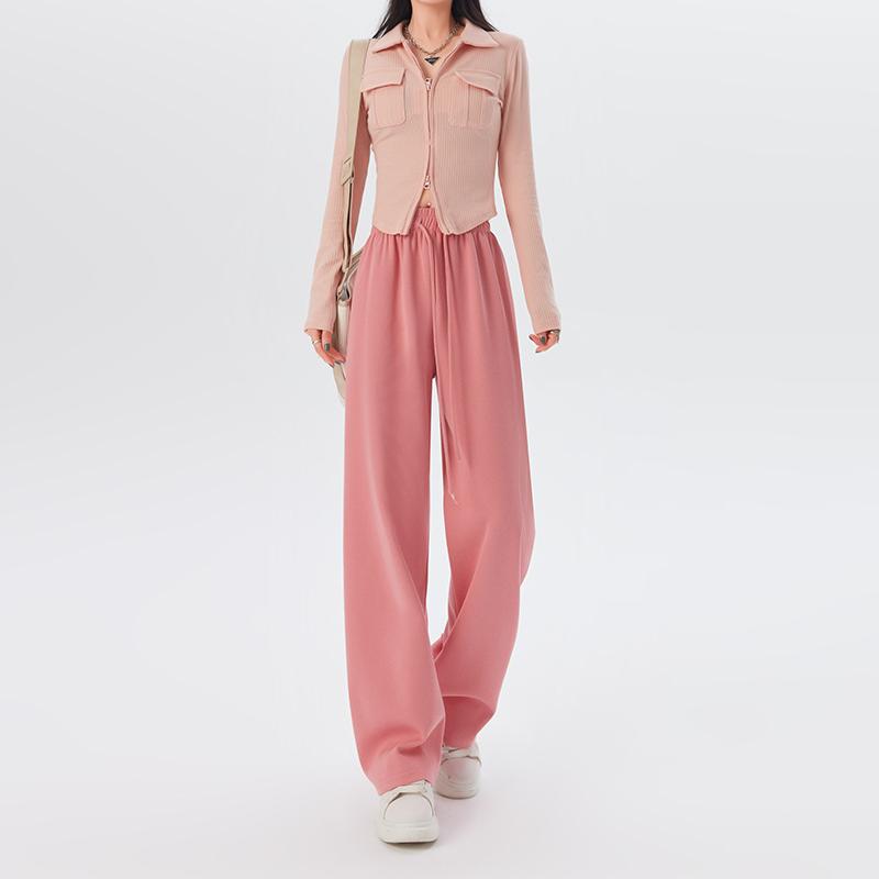 Спортивные штаны для бега, женские широкие мешковатые брюки, весенние летние женские брюки большого размера с высокой талией, женские спортивные штаны, брюки