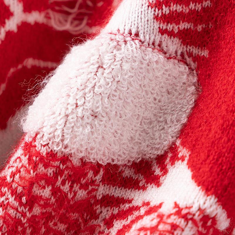 Broadcast Women's New Year Jacquard Crew Neck Sweater