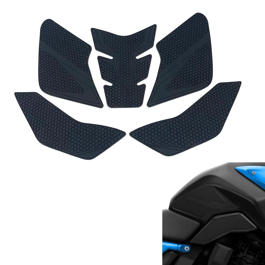 Motokano Накладка на бак для GSX-8S (2023~) и GSX-8R (2024~) (8BL-EM1AA) - Тракшн-пад (черный)