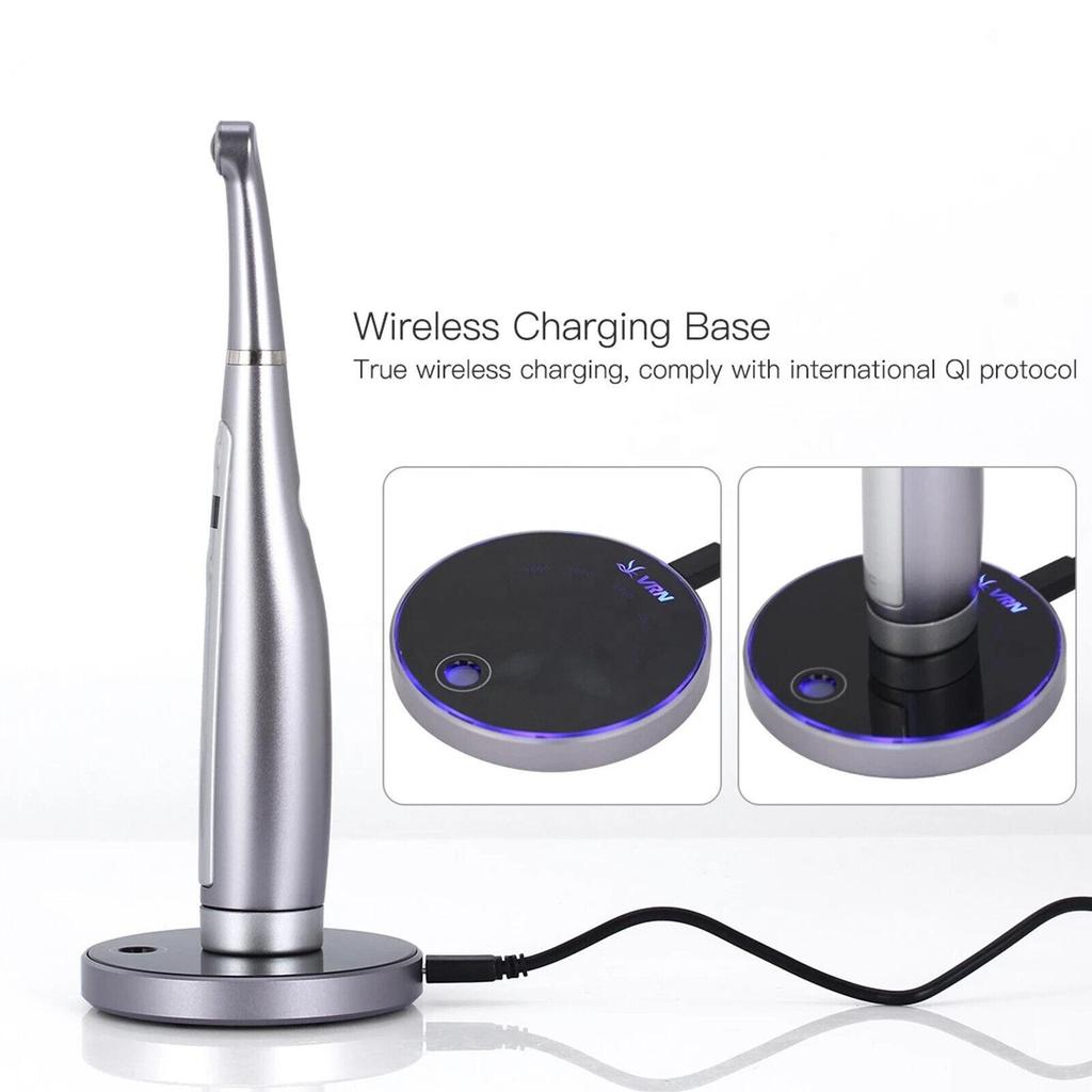 VRN VAFU Wireless Den Tal Lamp 2500MW Blue LED Light Lamp LED Curing Light with Caries Detector