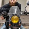 Мотоциклетный обтекатель Мотоциклетное ветровое стекло Обтекаемый аэродинамический дизайн Защита фар Для защиты от мошек Дождь Длинный