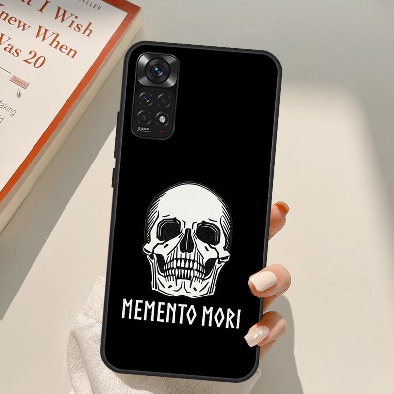 Чехол Memento Mori для Xiaomi Redmi Note 10 8 9 11 Pro 8T 9S 10S 11S Redmi 10C 9C 9A 9T K50 K40 Gaming